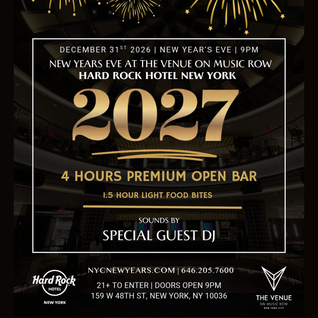 2027 NYE at the Venue on Row NYC